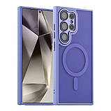 Чехол TPU+PC Magnetic Matte Camera Lens with Magsafe для Samsung Galaxy S25 5G (S931), фото 2