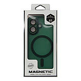 Чехол TPU+PC Magnetic Matte Camera Lens with Magsafe для iPhone 16, фото 5