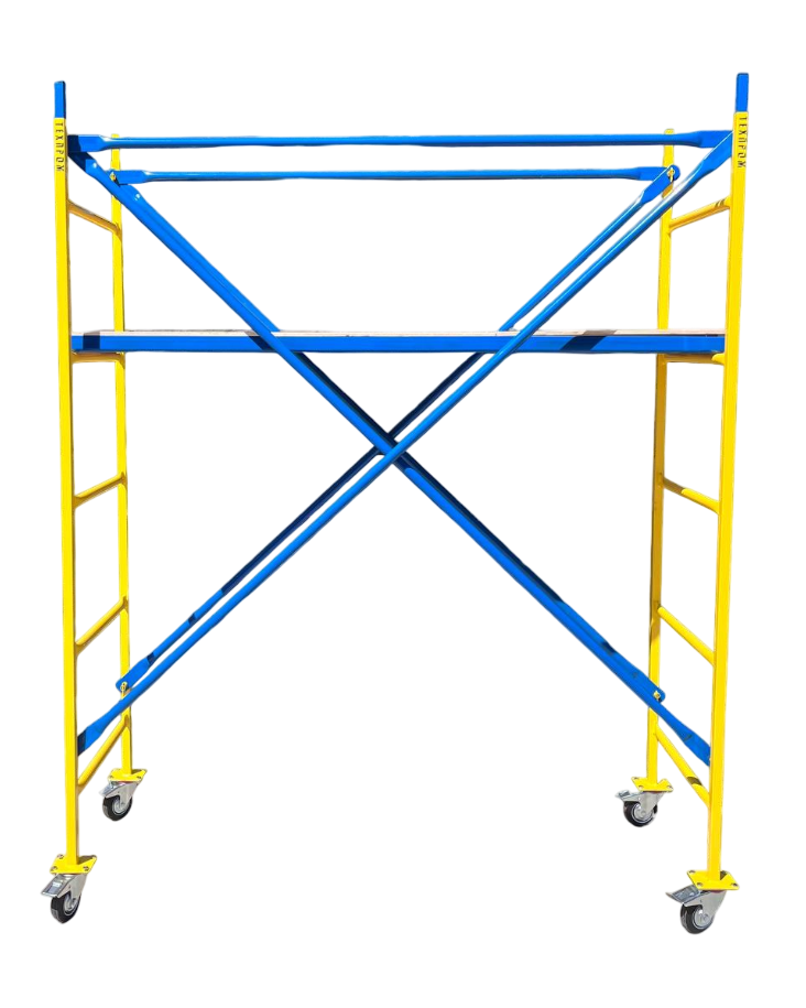 Підмостя "Козак" 1.9 м на колесах настил 1.62 х 0.46 м, фото 1