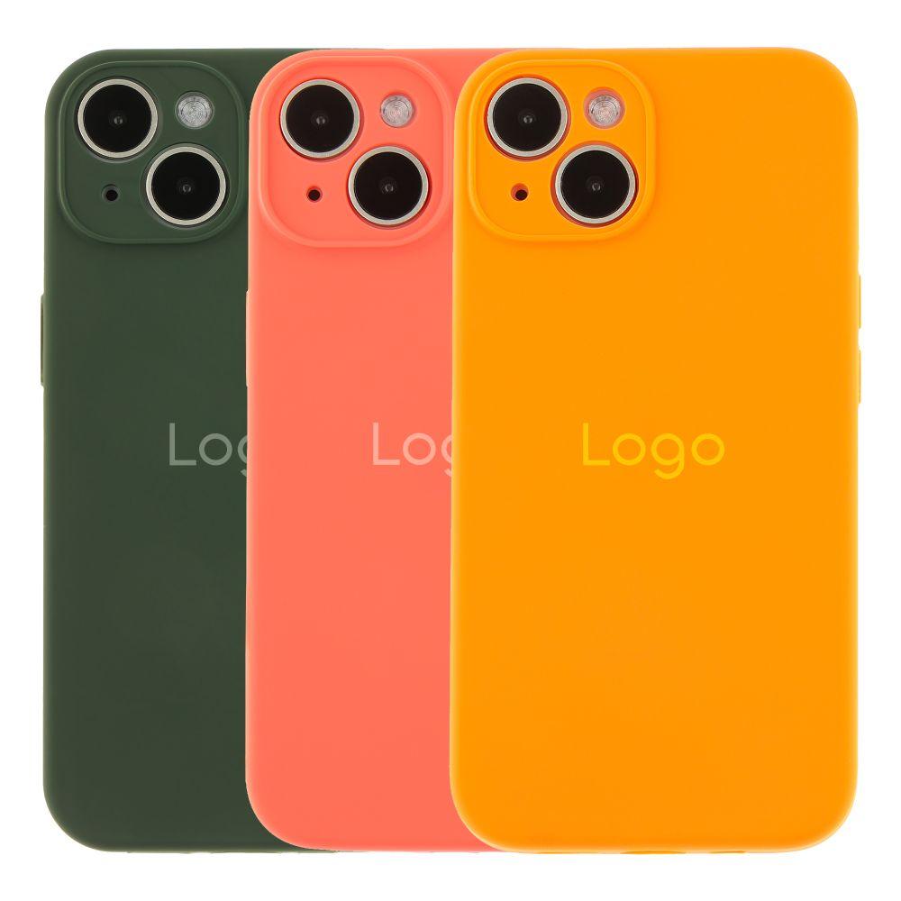 Чохол Silicone Case Full Size with Frame для iPhone 14, фото 1