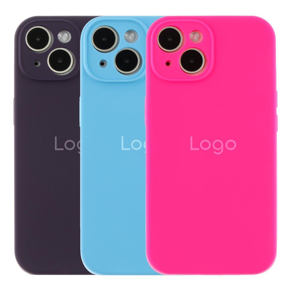 Чохол Silicone Case Full Size with Frame для iPhone 15 Plus, фото 1