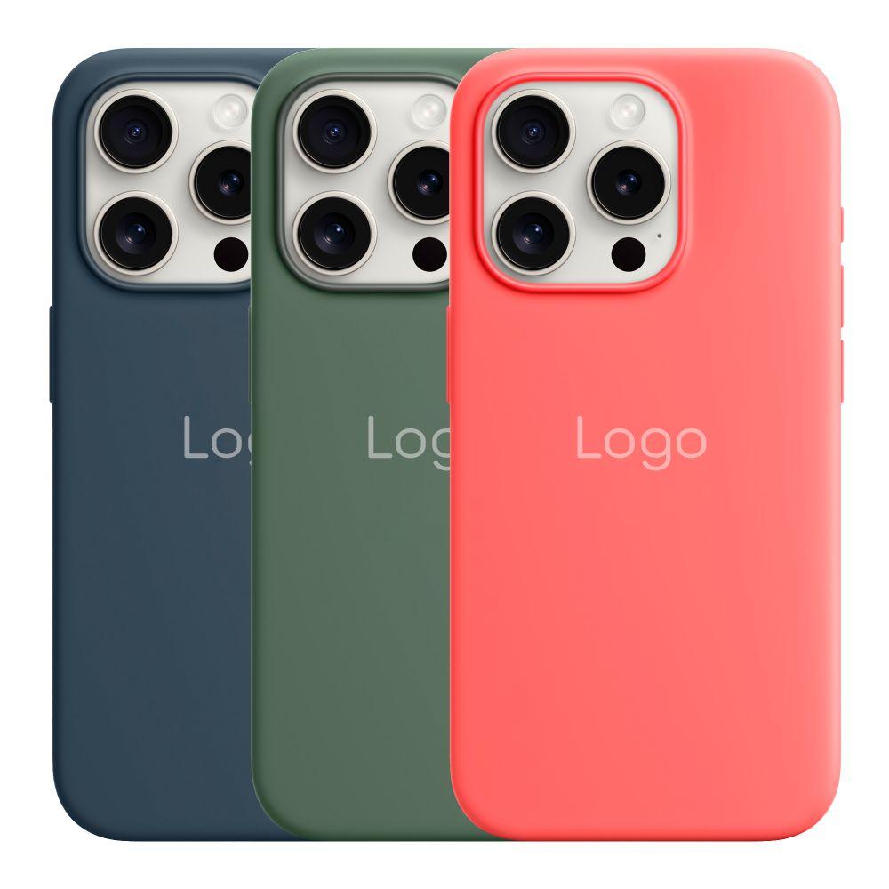 Чохол Silicone Case with MagSafe для iPhone 15 Pro