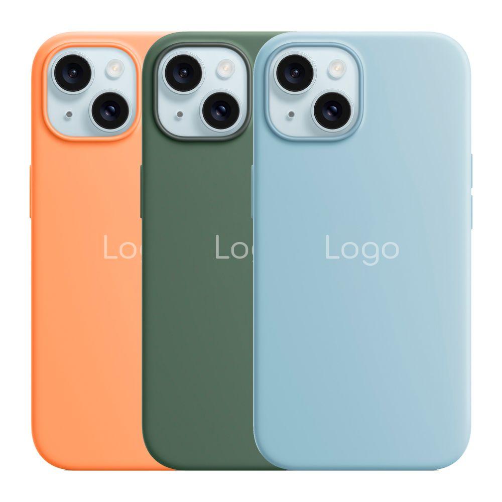 Чохол Silicone Case with MagSafe для iPhone 15 Plus