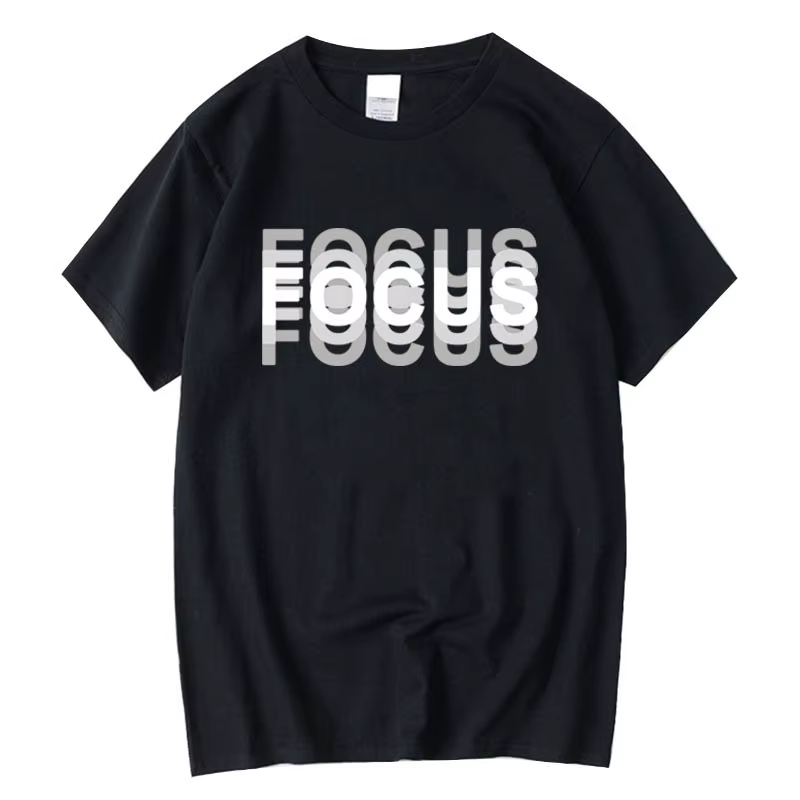 Футболка з принтом Focus, фото 1