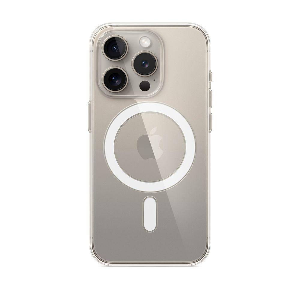 Чохол TPU Clear Case with Magsafe для iPhone 15 Pro Max, фото 1