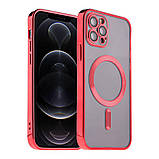 Чохол TPU Metallic Full Camera with Magsafe для iPhone 12 Pro, фото 2