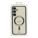 Чехол TPU Metallic Full Camera with Magsafe для Samsung Galaxy S24 5G (S921), фото 5