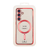 Чехол TPU Metallic Full Camera with Magsafe для Samsung Galaxy S24 5G (S921), фото 7