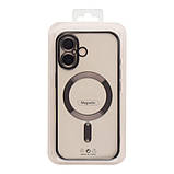 Чохол TPU Metallic Full Camera with Magsafe для iPhone 16, фото 2