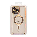 Чохол TPU Metallic Full Camera with Magsafe для iPhone 16 Pro Max, фото 5