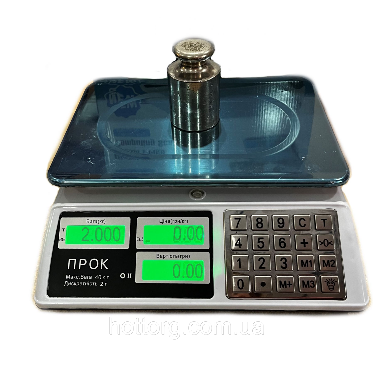 Ваги торгові ПРОК-ВТ-823-B 40 кг