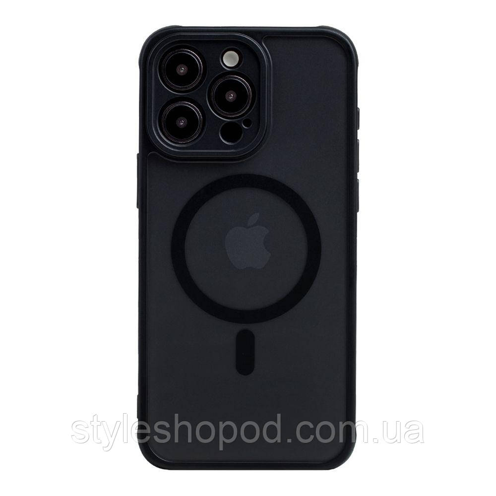 Чехол TPU+PC Anti Drop Full Camera with MagSafe для iPhone 15 Pro Max, фото 1