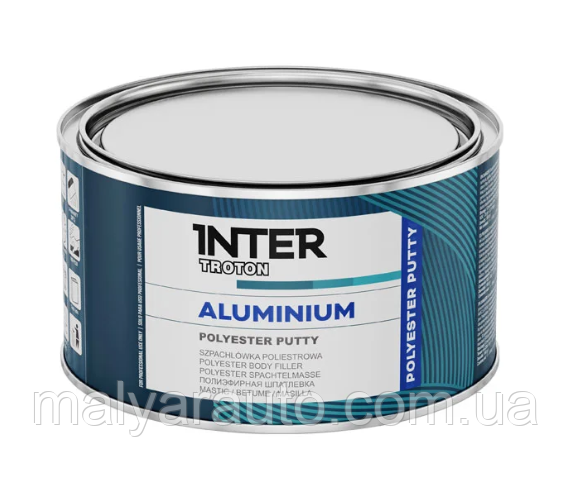 Шпаклівка з алюмінієм INTER TROTON ALUMINIUM