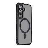 Чохол TPU+PC Anti Drop Full Camera with MagSafe для Samsung Galaxy S24 5G (S921), фото 4