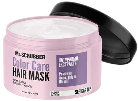 Маска для захисту кольору Mr. Scrubber Color Care, 300 мл (4820200232621)