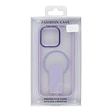Чохол TPU+PC FlexGuard Magnetic Ring Stand для iPhone 16 Pro, фото 8