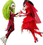 Колекційні ляльки Монстер Хай Бітлджус та Лідія Monster High Skullector Beetlejuice Beetlejuice Doll HYV96, фото 7