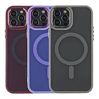 Чохол TPU+PC Space Magnetic Color with Magsafe для iPhone 12 Pro Max