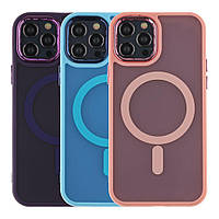 Чохол TPU+PC Space Magnetic Color with Magsafe для iPhone 12/12 Pro