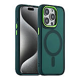 Чохол TPU+PC Space Magnetic Color with Magsafe для iPhone 15 Pro, фото 3