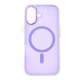 Чохол TPU+PC Space Magnetic Color with Magsafe для iPhone 16 Plus, фото 10