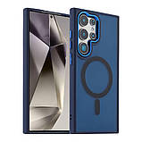 Чехол TPU+PC Space Magnetic Color with Magsafe для Samsung Galaxy S25 Ultra 5G (S938), фото 2