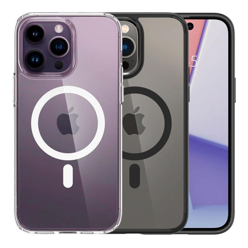 Чохол TPU+PC Spigen Ultra Hybrid with Magsafe для iPhone 14 Pro, фото 1