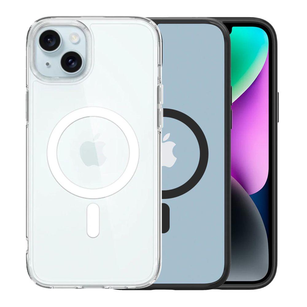 Чохол TPU+PC Spigen Ultra Hybrid with Magsafe для iPhone 15, фото 1