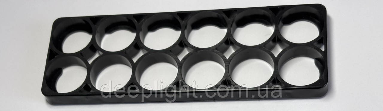 Холдер тримач 21700 6s2p 6s3p пластик для збирання батареї дрону фпв, фото 1