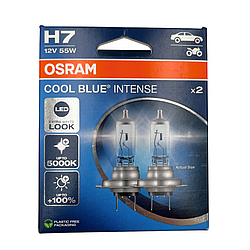 Галогенні лампи H7 OSRAM COOL BLUE 12V 55W ОРИГІНАЛ