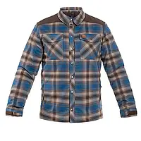 Тактична сорочка Helikon-tex Winter Warden Long Sleeve - Forest Blue Plaid
