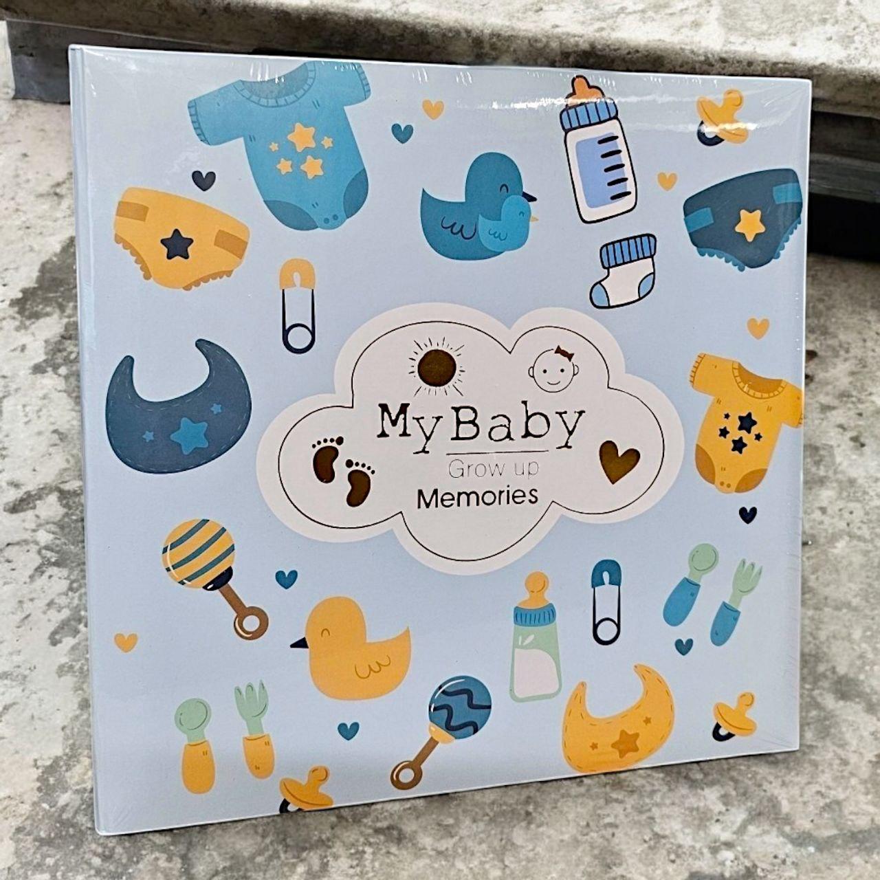 Альбом для фотографій на 200 фото 10х15, фотоальбом My Baby, синій, фото 1