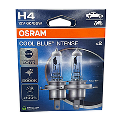 Галогенні лампи H4 OSRAM COOL BLUE 60/55W 12V ОРИГІНАЛ