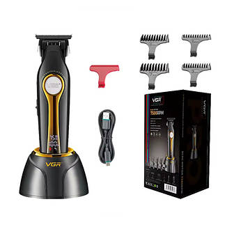 Професійний тример для стрижки та окантовки VGR Professional Gold (V-993-GO), фото 2