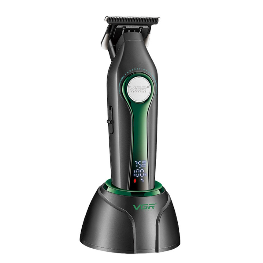 Професійний тример для стрижки та окантовки VGR Professional Green (V-993-GN)
