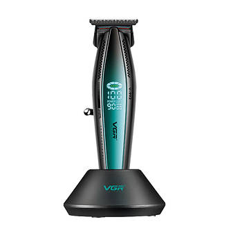Професійний тример для стрижки та окантовки VGR Professional Green (V-992-GN), фото 1