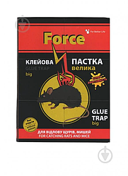 Клейка пастка Force від щурів, велика, 15,5×21 см