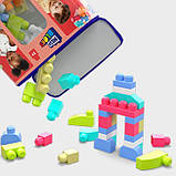 Конструктор Mega Bloks рожевий 60 дітей. DCH54, фото 4