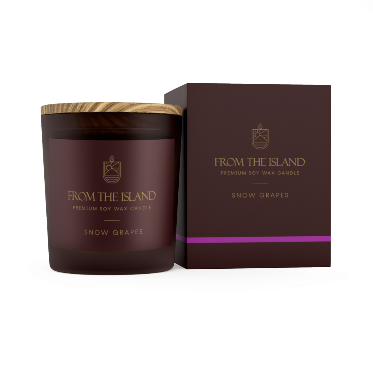 Ароматична свічка, From the Island, Зимовий Виноград, 250 мл, фото 1