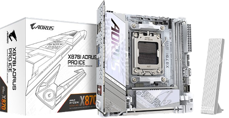 Материнська плата GIGABYTE X870I AORUS PRO ICE Socket AM5, фото 1