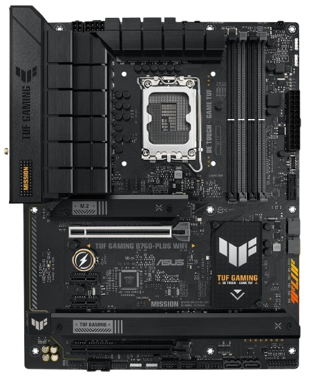Материнська плата Asus B760-Plus TUF Gaming Wi-Fi LGA 1700 (TUF GAMING B760-PLUS WIFI)