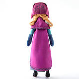 М'яка іграшка Анна RESTEQ 40см з мультика "Холодне серце" (Фроузен), фото 2