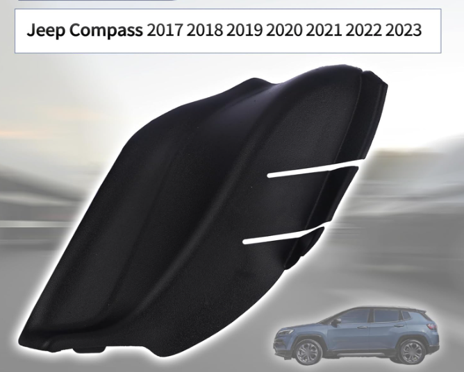 Правая решетка воздухозаборника лобового стекла Jeep Compass 2017-2024 5UT12RXFAB, 7AA46RXFAA, фото 1