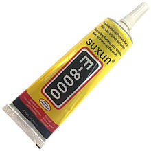 Клей силіконовий Suxun E-8000 / E8000 у тюбику з дозатором прозорий 50 мл