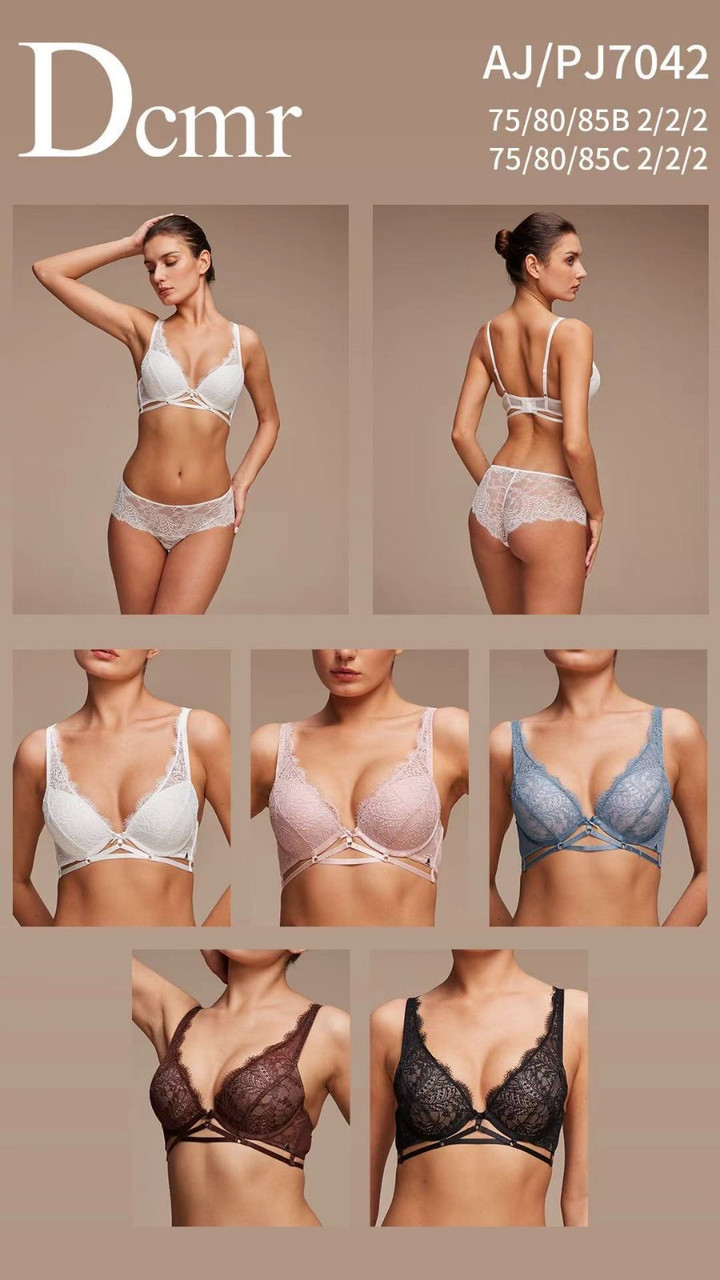 Жіночий мереживний комплект Dcmr чашка В