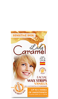 Віск для депіляції обличчя Lady Caramel Ванільний 12 шт