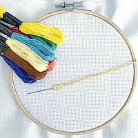 Канва для вишивання, 14, біла (100см*150см)