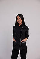 Женский поварской китель черный новый