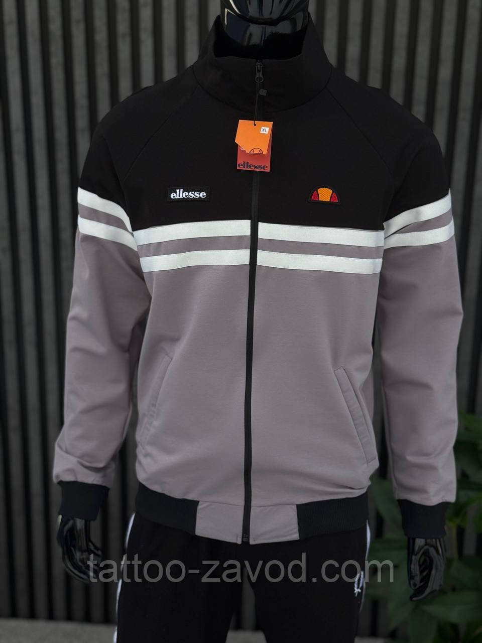 Кофта чоловіча без капюшона на блискавці S M L XL XXL Туреччина