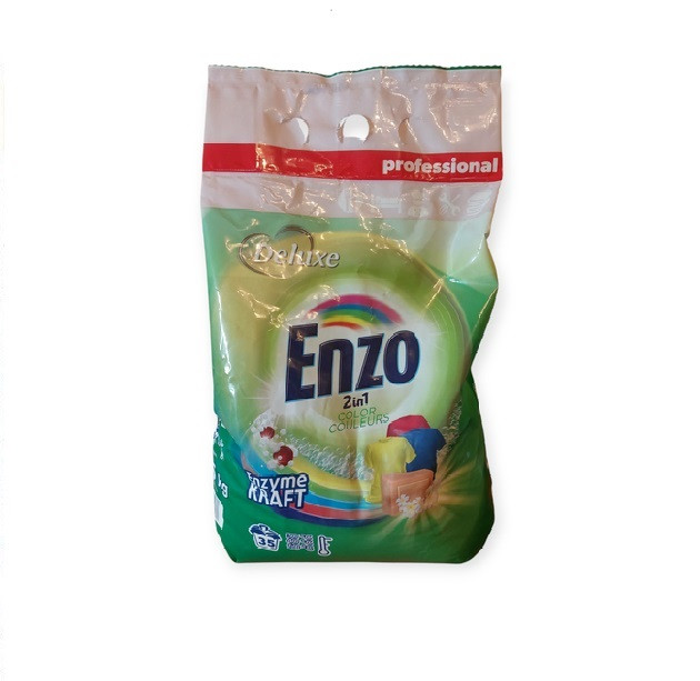 Пральний порошок Deluxe Enzo 2 в1 Color 2,45 кг 35 прань